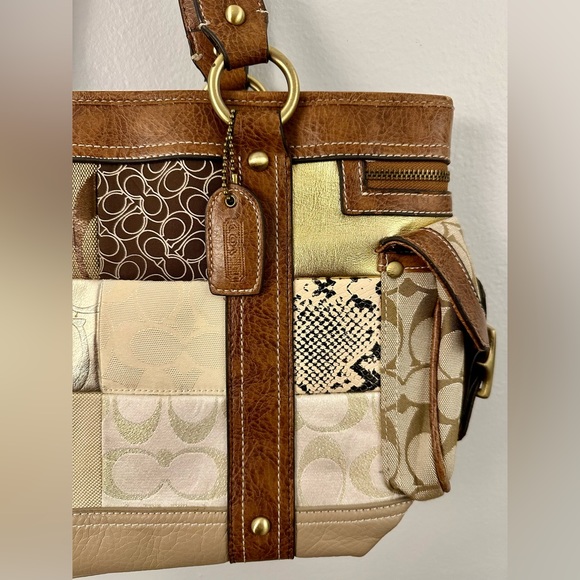 Coach Patchwork Purse - Picture 2 of 7